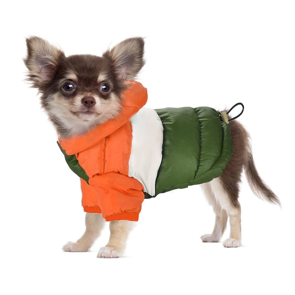 Pet Hooded Puffer Coat